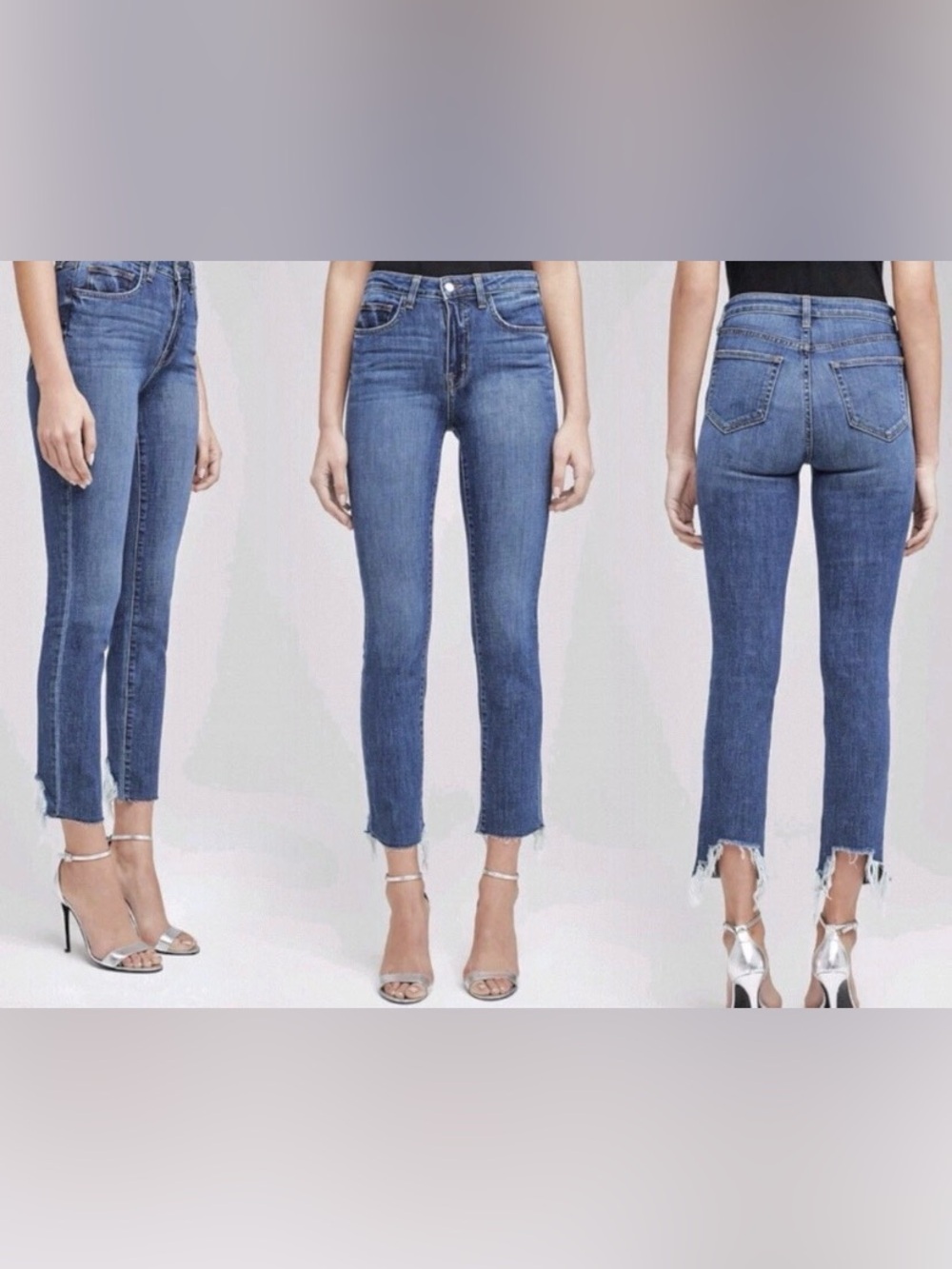 L’AGENCE Lorelei High Rise Straight Classic Vintage - Vintage Classique Size 27